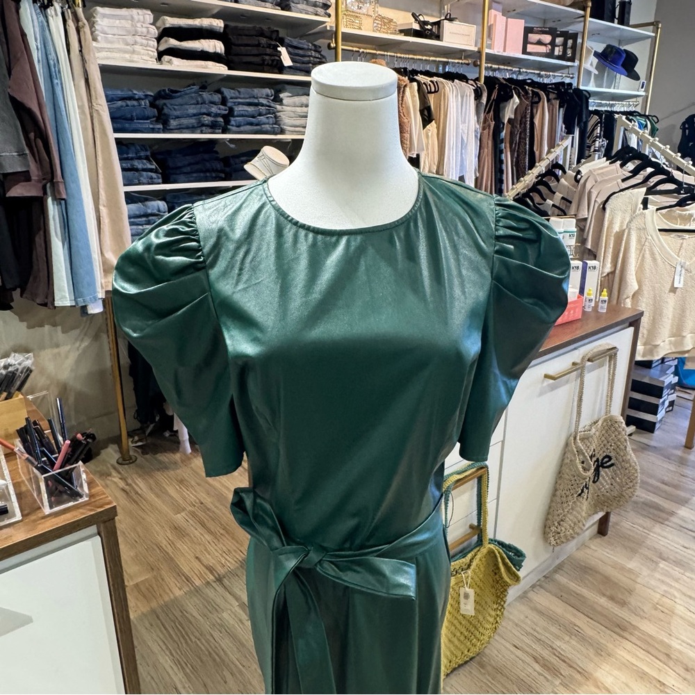 Flying Tomato Green Midi Dress